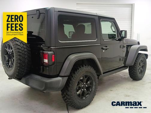 Black 2022 Jeep Wrangler Willy's
