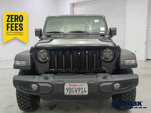 Black 2022 Jeep Wrangler Willy's