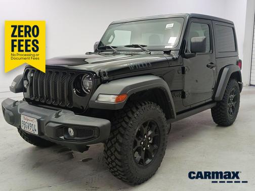 Black 2022 Jeep Wrangler Willy's