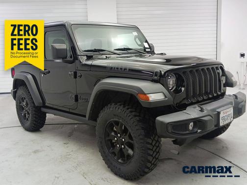 Black 2022 Jeep Wrangler Willy's