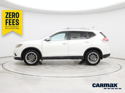 White 2014 Nissan Rogue SL