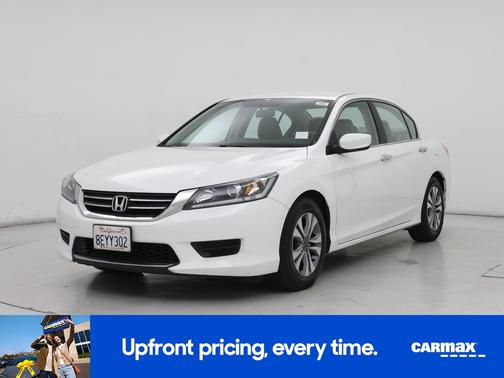 White 2015 Honda Accord LX