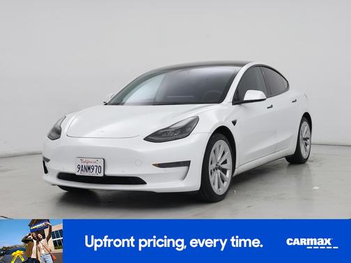 White 2022 Tesla Model 3