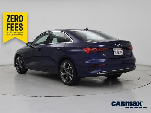 Blue 2022 Audi A3 Premium