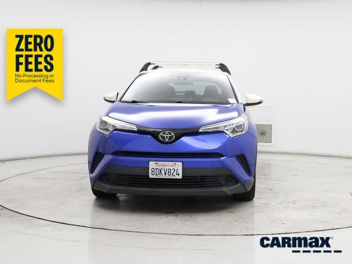 Blue 2018 Toyota C-HR XLE