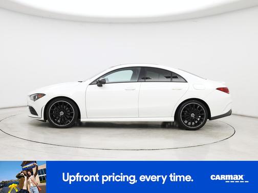White 2020 Mercedes-Benz CLA 250