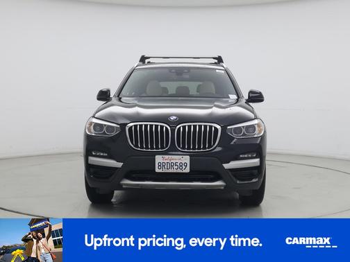 Black 2020 BMW X3 XDrive30i