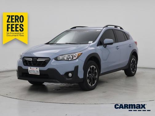 Blue 2021 Subaru Crosstrek Premium