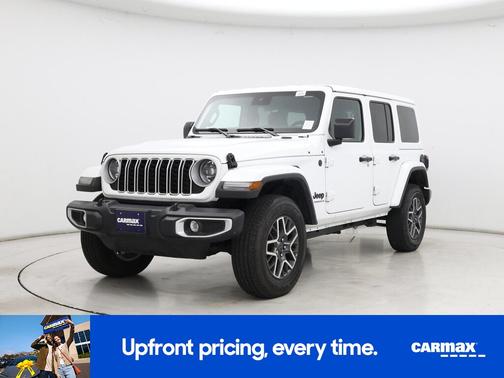 White 2025 Jeep Wrangler Sahara