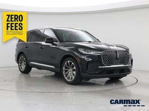 Black 2025 Lincoln Aviator Premiere