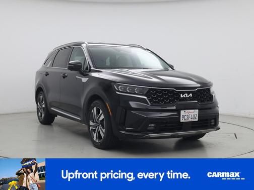 Black 2022 Kia Sorento Plug-In Hybrid SX Prestige