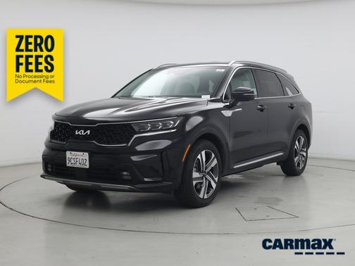 Black 2022 Kia Sorento Plug-In Hybrid SX Prestige