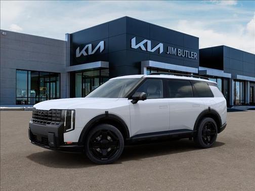 Glacial White Pearl 2027 Kia Telluride Hybrid X-Line SX