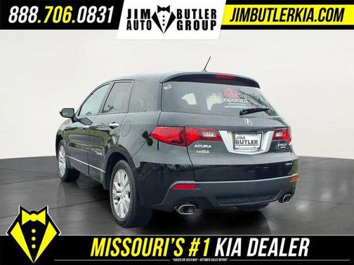 Crystal Black Pearl 2011 Acura RDX Technology Package
