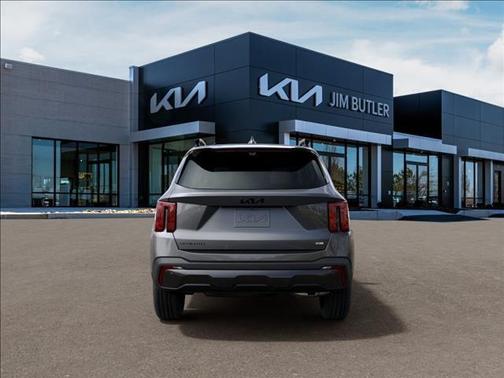 Steel Gray 2026 Kia Sorento Hybrid SX Prestige