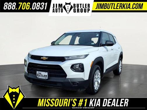 Summit White 2023 Chevrolet Trailblazer LS