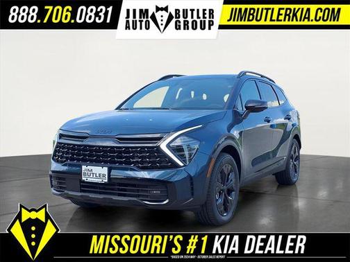 Vesta Blue 2025 Kia Sportage Plug-In Hybrid X-Line Prestige