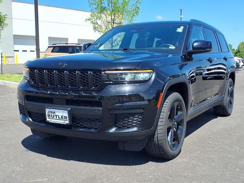 Diamond Black Crystal Pearlcoat 2021 Jeep Grand Cherokee L Altitude