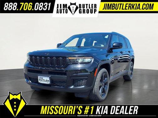 Diamond Black Crystal Pearlcoat 2021 Jeep Grand Cherokee L Altitude