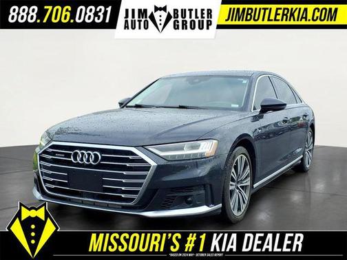 Moonlight Blue 2021 Audi A8 L 60