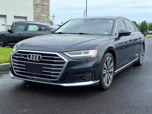 Moonlight Blue 2021 Audi A8 L 60