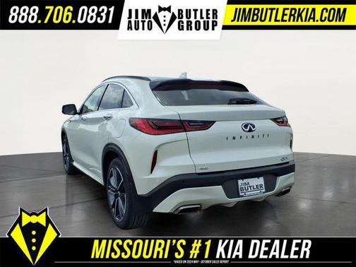 Majestic White 2023 INFINITI QX55 ESSENTIAL