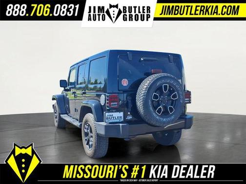 Black Clearcoat 2017 Jeep Wrangler Unlimited Sahara