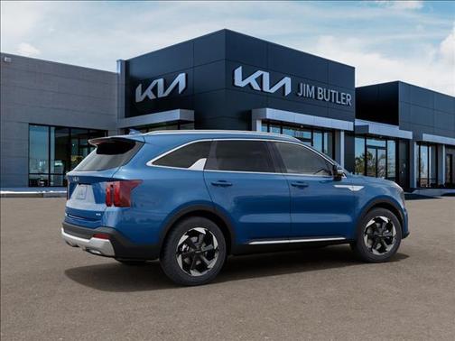 Mineral Blue 2026 Kia Sorento Hybrid EX