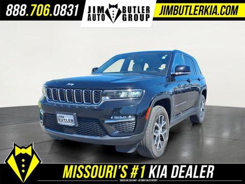 Diamond Black Crystal Pearlcoat 2023 Jeep Grand Cherokee Limited