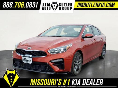 Fire Orange 2019 Kia Forte EX