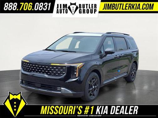 Aurora Black Pearl 2025 Kia Carnival Hybrid SX