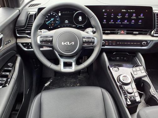 Jungle Green 2025 Kia Sportage Plug-In Hybrid X-Line Prestige