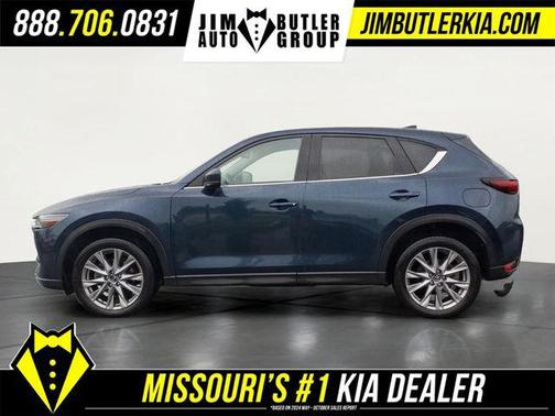 Deep Crystal Blue Mica 2020 Mazda CX-5 Grand Touring Reserve