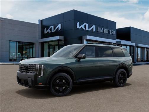 Black Jade Green 2027 Kia Telluride Hybrid X-Line SX