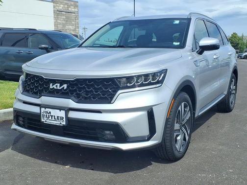 Silky Silver 2023 Kia Sorento Hybrid EX