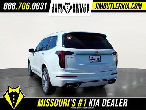 Crystal White Tricoat 2023 Cadillac XT6 Premium Luxury AWD