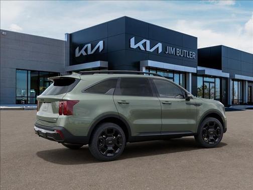 Jungle Green 2026 Kia Sorento SX