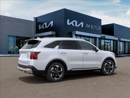 Snow White Pearl 2026 Kia Sorento Hybrid EX