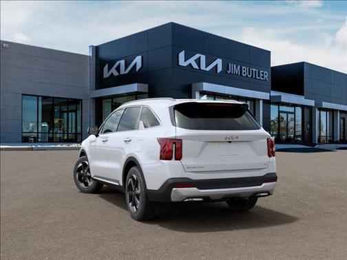 Snow White Pearl 2026 Kia Sorento Hybrid EX