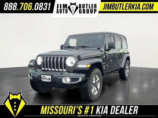 Granite Crystal Metallic Clearcoat 2020 Jeep Wrangler Unlimited Sahara