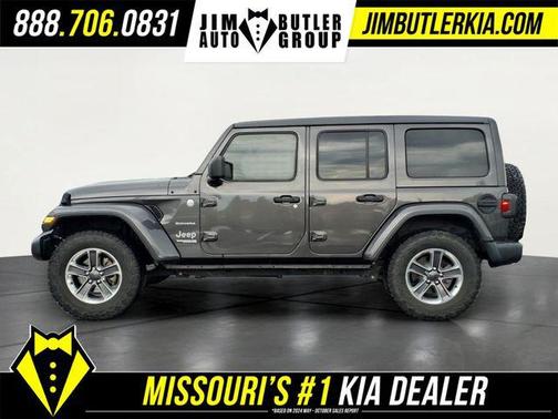 Granite Crystal Metallic Clearcoat 2020 Jeep Wrangler Unlimited Sahara