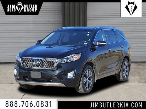Ebony Black 2016 Kia Sorento SX