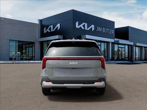 Ceramic Silver 2026 Kia Carnival Hybrid EX