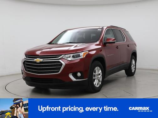 Red 2020 Chevrolet Traverse LT Leather
