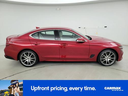 Red 2023 Genesis G70 2.0T