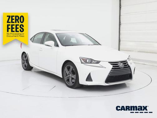 White 2017 Lexus IS 200t