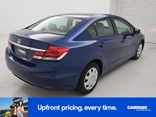 Blue 2014 Honda Civic LX