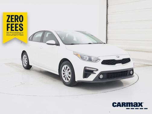 White 2019 Kia Forte FE