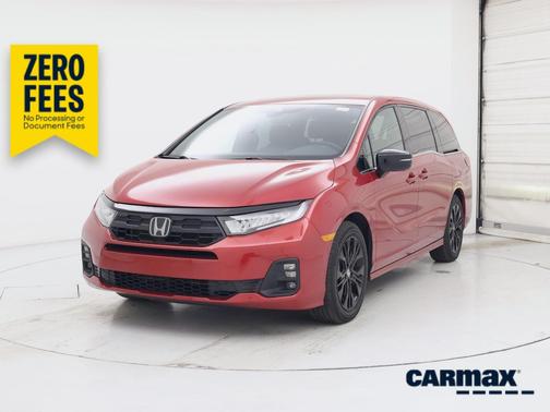 Red 2025 Honda Odyssey Sport-L
