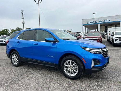 Riptide Blue Metallic 2024 Chevrolet Equinox 1LT